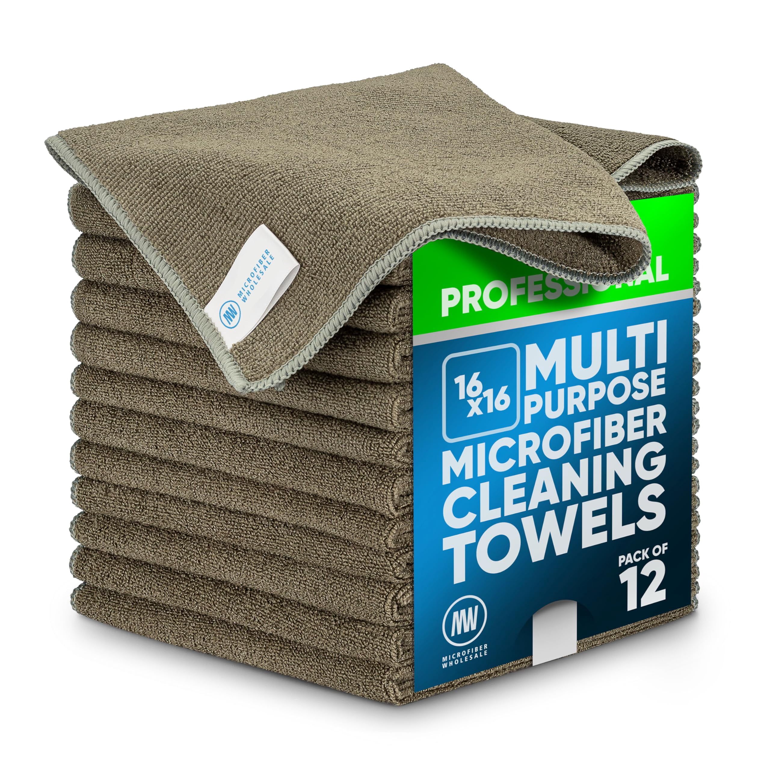 Microfiber Cleaning Cloths 12-Pack