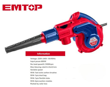 Emtop Aspirator Blower (800watt)