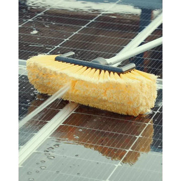 BrightTools Solar Panel Cleaning Brush Head – Soft Bristles for Scratch-Free Cleaning